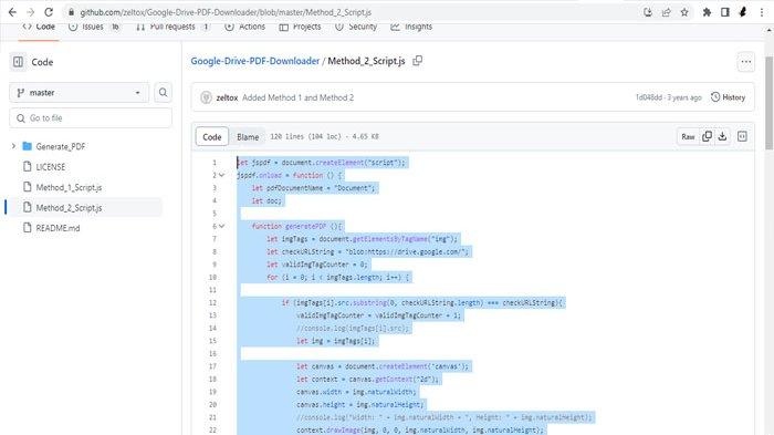 semua tulisan metode script di copy lalu ikuti langkah selanjutnya