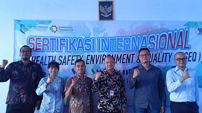 SMK SMTI Pontianak kembali menyelenggarakan training bersertifikasi internasional bagi peserta didik kelas XI.