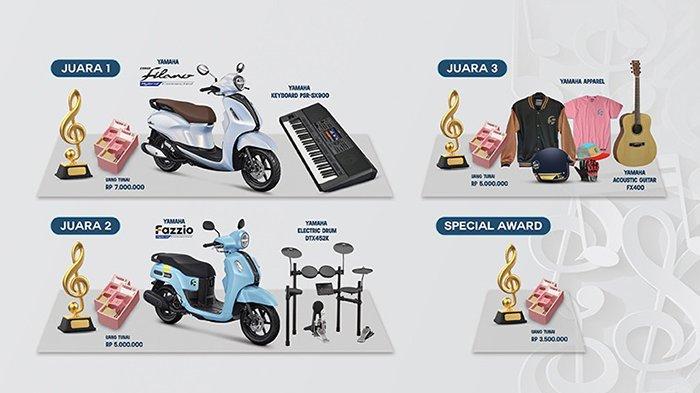 Yamaha Motor dan Yamaha Musik Buka Grand Filano Jingle Competition di Event Java Jazz 2023.