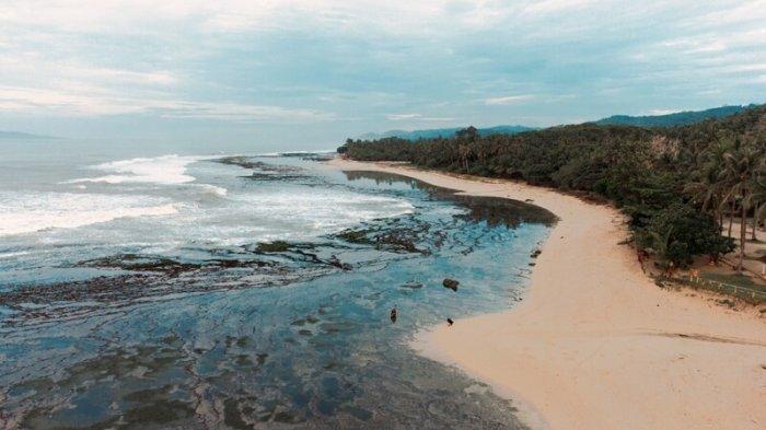 pantai karapyak. google maps. sumber: Pantai Karapyak Pangandaran
