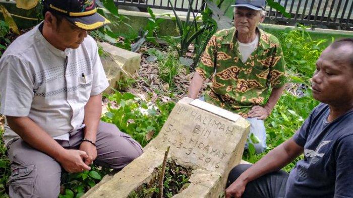 Penampakan makam Halimah di Bandung Barat, korban pembunuhan berantai Wowon cs yang dieksekusi 6 tahun lalu(Kontributor Bandung Barat dan Cimahi, Bagus Puji Panuntun)