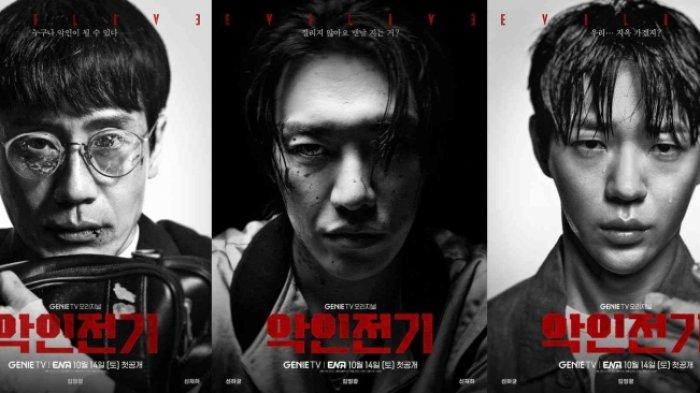 Poster karakter drama Evilive (twitter.com/ktstudiogenie)
