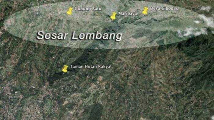 Sesar Lembang (Via Grid.ID)