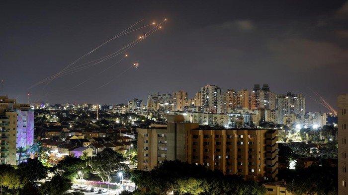 Ilustrasi Gaza diserang Israel.