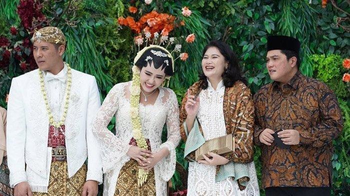 Menteri BUMN, Erick Thohir beri pesan untuk Via Vallen dan Chevra Yolandi yang baru saja menikah.