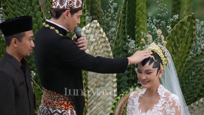 SAH MENIKAH - Luna Maya dan Maxime Bouttier resmi menikah pada 7 Mei 2025.