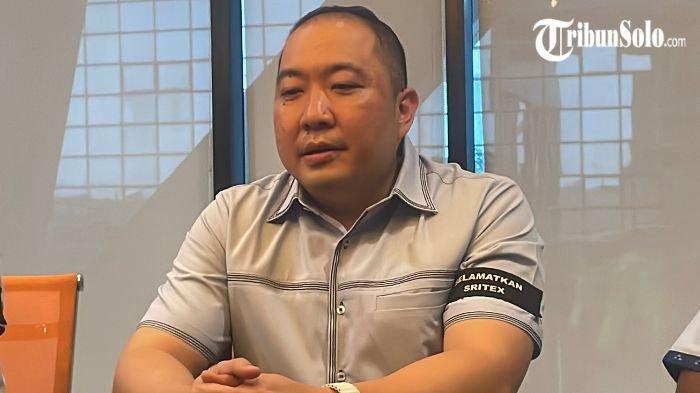 Direktur Utama Sritex, Iwan Kurniawan Lukminto (Wawan) saat ditemui TribunSolo.com, di PT Sritex Kabupaten Sukoharjo.