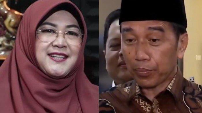 POLEMIK IJAZAH JOKOWI - Kolase Presiden ketujuh Republik Indonesia, Joko Widodo (Jokowi) dan Tifauzia Tyassuma (Dr Tifa). Dr Tifa mengomentari map ijazah Jokowi yang menurutnya ada kejanggalan.