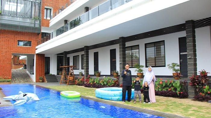 Ilustrasi villa keluarga di Kabupaten Karanganyar