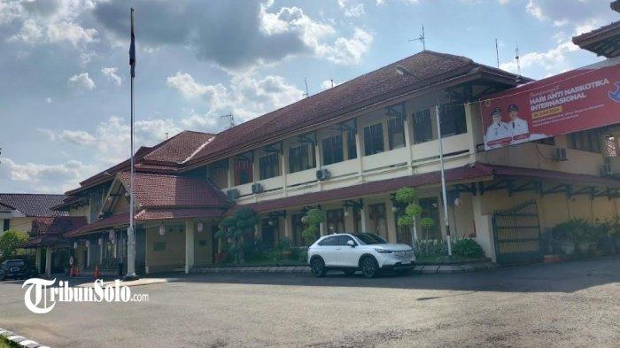 Kondisi Kantor Pemda Sragen, yang rencananya akan dirobohkan pada tahun 2025 mendatang.