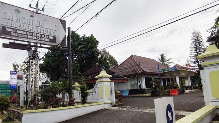 Kantor Samsat Mungkid, Kabupaten Magelang, Senin (9/9/2024).