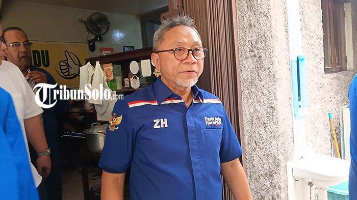 Ketum PAN, Zulkifli Hasan lakukan kegiatan Roadshow di Solo Raya, Minggu (14/1/2024).