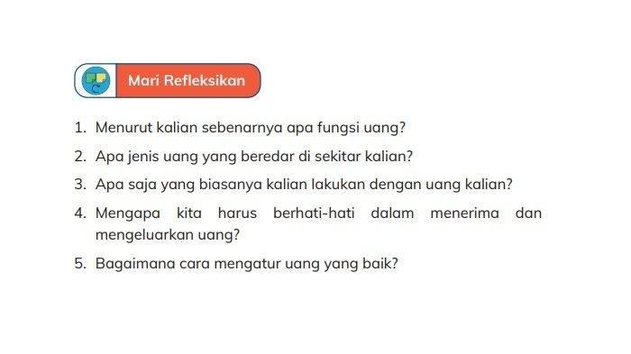 Kunci Jawaban IPAS Kelas 4 Halaman 185 Kurikulum Merdeka. Bagaimana cara mengatur uang yang baik?