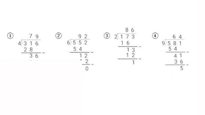 Kunci Jawaban Matematika Kelas 4 Vol.1 Halaman 53 Soal Latihan Kurikulum Merdeka