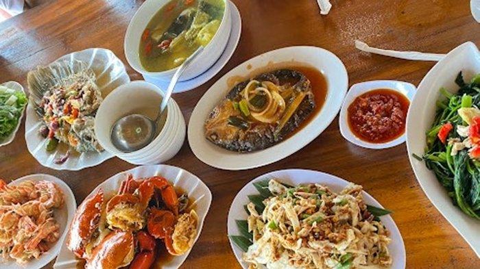 Menu makanan di Mang Engking Solo