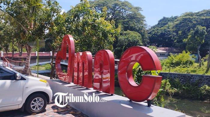 Obyek Mata Air Cokro di Kabupaten Klaten, Selasa (19/12/2023)