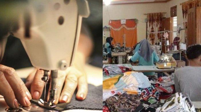 Ilustrasi permak baju