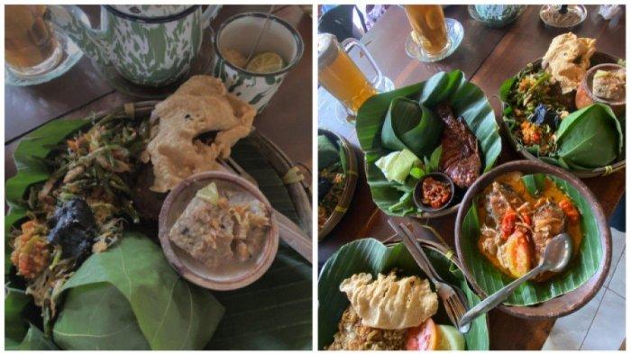 Pondok Makan Tebing Grenjengan menyediakan olahan ikan, seperti nila bakar, gurami bakar, dan ayam goreng, ayam bakar dan lain sebagainya, Sabtu (12/11/2022).