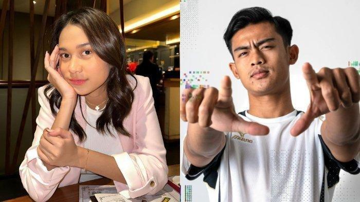 Kolase foto pemain abroad Timnas Indonesia, Pratama Arhan dan putri dari Andre Rosiade (Anggota DPR RI) Azizah Salsha