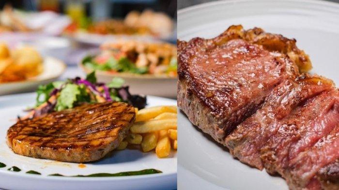 Promo buy 1 get 1 free Wagyu Metique Steak di Double Decker.