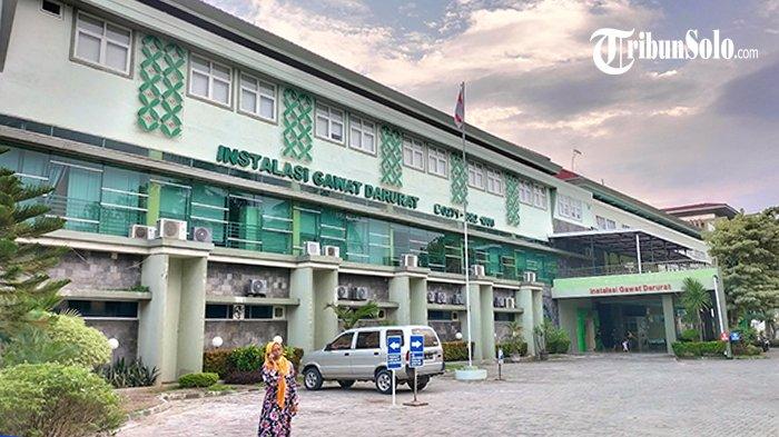 Situasi RSUD dr. Soehadi Prijonegoro Sragen, Selasa (13/2/2024), dimana ada seratusan pasien terancam tidak bisa menyalurkan hak pilih.