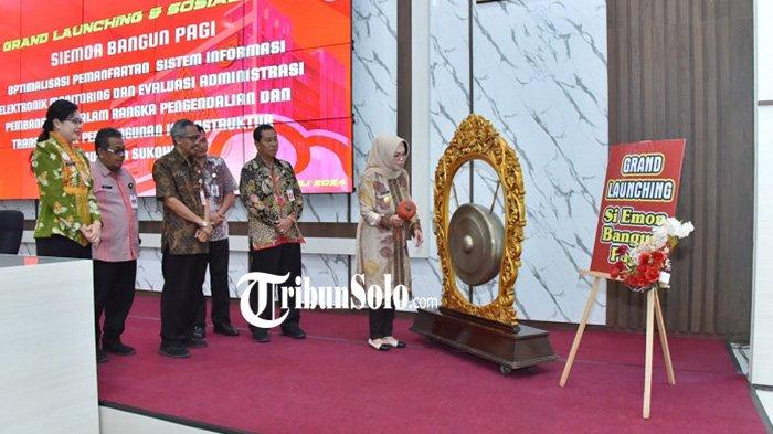 'Si Emon Bangun Pagi' telah diresmikan Bupati Sukoharjo, Etik Suryani pada tanggal 18 Juli 2024 silam.
