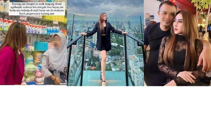 Sosok Luluk seleb TikTok memaki siswi magang di sebuah pusat perbelanjaan di Kota Probolinggo.