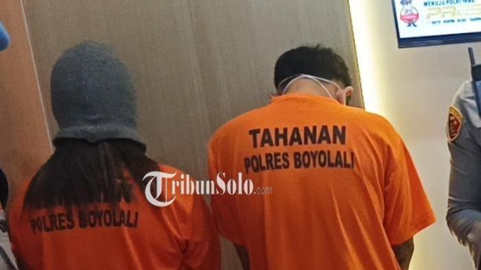 DIPENJARA BERSAMA. Suami istri di Boyolali tertangkap edarkan narkoba pada Juni 2025. Keduanya bekerjasama mengedarkan obat terlarang via WA.