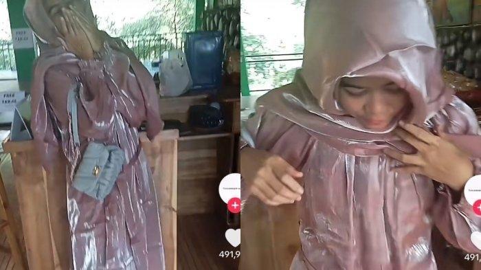 Trend Baju Idul Fitri 2024, Gamis Shimmer Berkilau saat Lebaran .