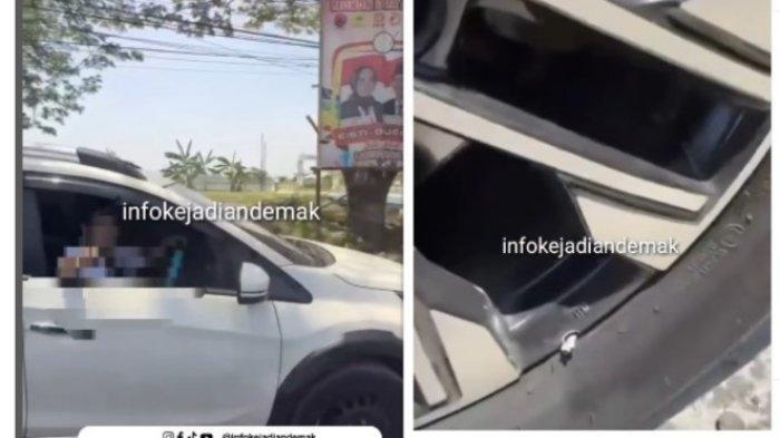 Viral Aksi Koboi Jalanan di Pantura Demak.