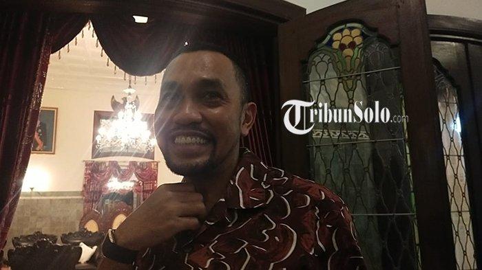 Wakil Ketua Komisi III Fraksi Nasdem, Ahmad Sahroni di Loji Gandrung, Solo.