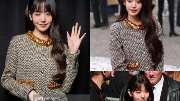 Wonyoung at Miu Miu Ready To Wear Spring 2024 held at Palais d'Iéna on October 3, 2023 in Paris, France.