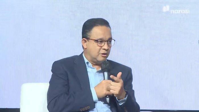 Anies Baswedan berdialog dengan petani di Kabupaten Sukabumi, Jawa Barat, Rabu (20/9/2023).