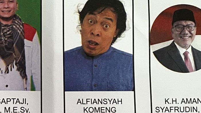 Foto nyeleneh caleg komeng