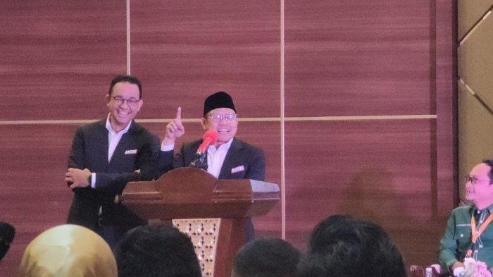 Capres dan cawapres nomor urut 1, Anies Baswedan dan Muhaimin Iskandar.