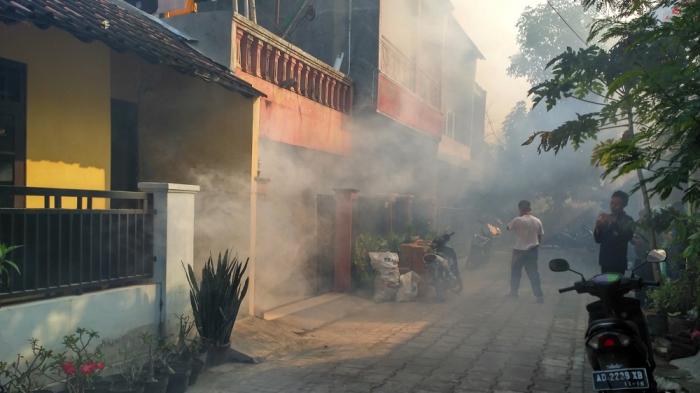 Ilustrasi. Fogging cegah demam berdarah