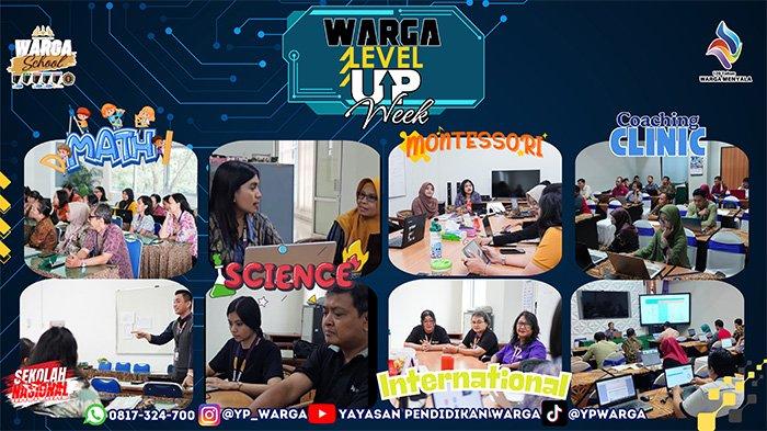 FOKUS UPGRADE DIRI. Potret kegiatan pengembangan diri Yayasan Pendidikan Warga Surakart yang diadakan pada 21-27 Maret 2025, Sepekan terakhir, para guru hingga dosen dari Yayasan Pendidikan Warga Surakarta tetap sibuk, meski anak-anak peserta didik mereka sudah mulai libur jelang lebaran.