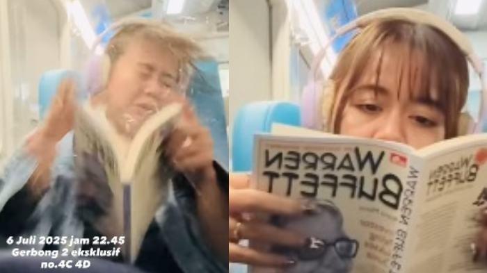DILEMPAR BATU. Penumpang kereta api Sancaka relasi Yogyakarta-Surabaya dilempar batu. Kejadian ini terjadi di Klaten.