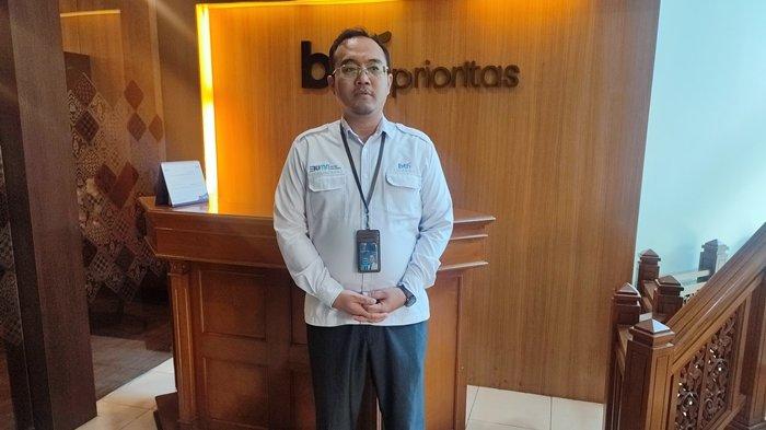 MANAJER BTN SOLO - Branch Manager Kantor BTN Cabang Solo, Cesar AB, ditemui di kantornya di Kantor BTN KC Solo, Rabu (12/2/2025). Cesar AB mengungkapkan dinamika perumahan di Solo Raya saat ini.