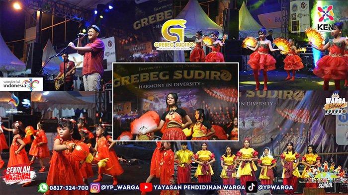 TAMPIL MENAWAN. Pertunjukkan apik ditampilkan oleh siswa-siswi Sekolah Warga Surakarta di atas Panggung Semarak Harmoni Grebeg Sudiro 2025, Selasa (28/1/2025). (Tribun Solo/Istimewa/Yayasan Warga Surakarta)