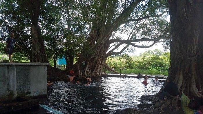 Suasana di Umbul Manten, Desa Sidowayah, Kecamatan Polanharjo, Klaten
