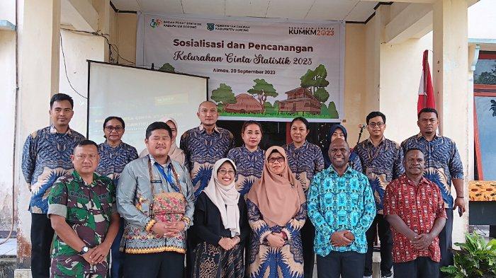 BPS canangkan Kelurahan Aimas sebagai Kelurahan Cinta Statistik