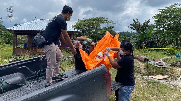 Evakuasi mayat berinisial YY yang ditemukan di Sorong Selatan.