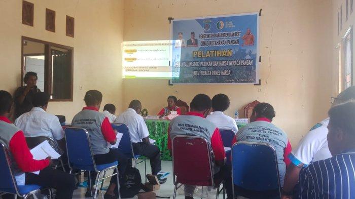 Bimtek di lingkup Dinas Ketahanan Pangan Kabupaten Maybrat.