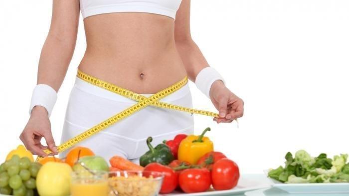 Ilustrasi diet.
