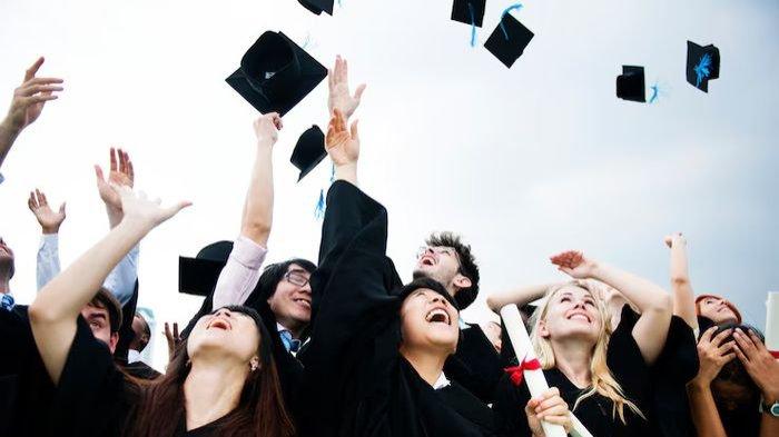 Ucapan kelulusan wisuda.