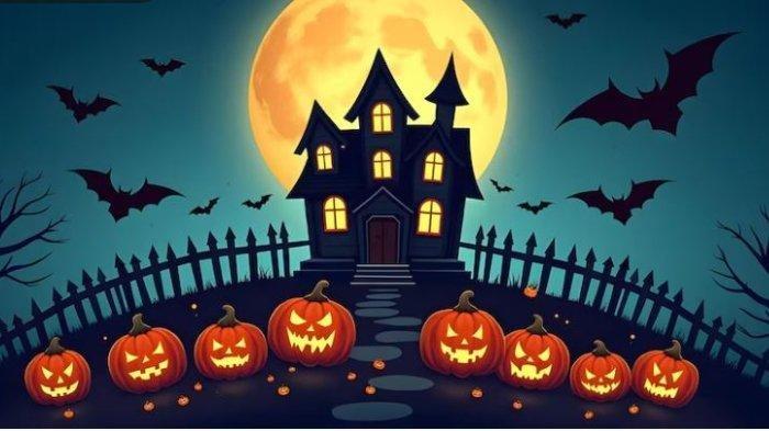 Arti kata Halloween.