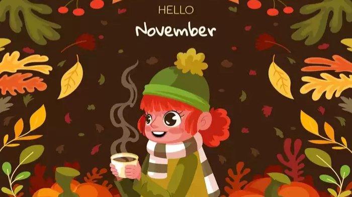 Kumpulan gambar selamat datang November 2024.