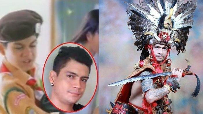 Sosok aktor Frans Indonesianus yang kini menjadi tokoh adat Dayak, intip aktivitasnya.