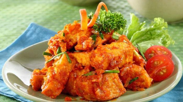 Resep membuat Tumis Tahu Bawang Merah.